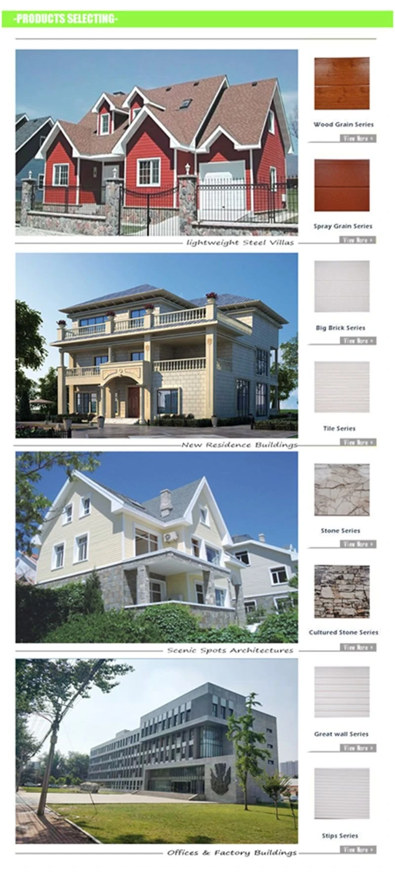 panels exterior wall